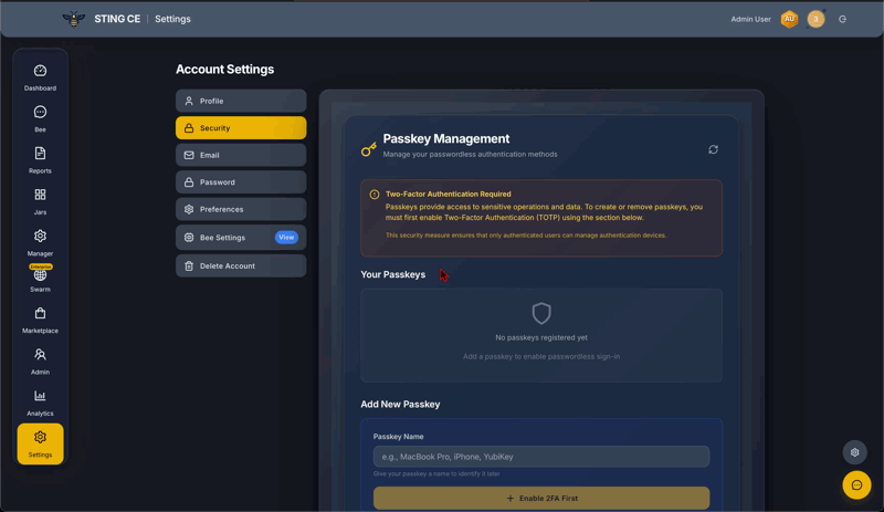 Security Dashboard